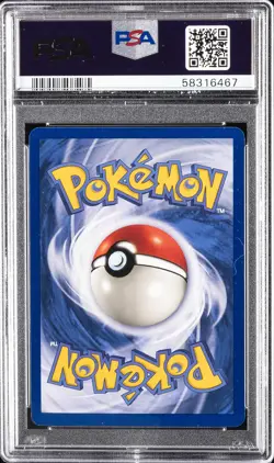 1999 POKEMON FOSSIL 1ST ED #12 MOLTRES-HOLO PSA 9 - Image 2