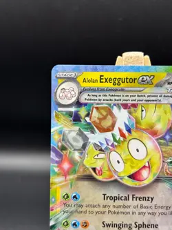 Alolan Exeggutor EX 133/191 Double Rare Holo SV08: Surging Sparks Pokemon TCG - Image 3