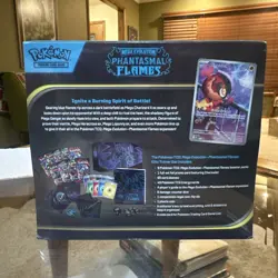 Pokemon TCG Mega Evolution Phantasmal Flames Elite Trainer Box - Image 2