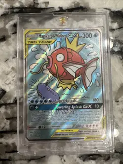 Pokemon 2019 Magikarp/Wailord GX 161/181 AltArt Tag Team - Image 1