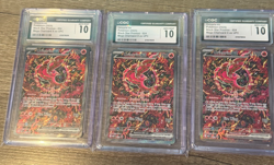Pokemon Oricorio EX 024 Promo Mega Charizard EX UPC CGC 10 Gem Mint Graded - Image 1
