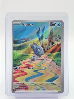 FRIGIBAX 2023 POKEMON PALDEA EVOLVED ILLUSTRATION RARE 208/193 Q3423 - Image 1