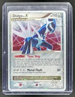 2007 Pokemon Diamond & Pearl Black Star Promos Dialga LV.X #DP17 - Image 1