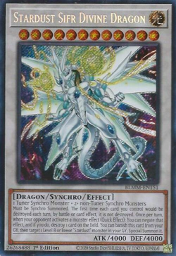 Stardust Sifr Divine Dragon | BLMM-EN151 | Secret Rare | Yu-Gi-Oh! TCG - Image 1