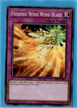 Phoenix Wing Wind Blast | HISU-EN045 | Super Rare | Yu-Gi-Oh! TCG - Image 1