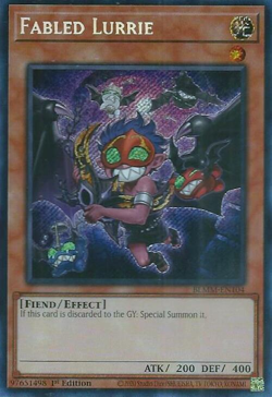 3x Fabled Lurrie | BLMM-EN104 | Secret Rare | Yu-Gi-Oh! TCG - Image 1