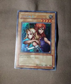 Yugioh! LP Gemini Elf - LON-000 - Secret Rare - Lightly Played Read Description - Image 1