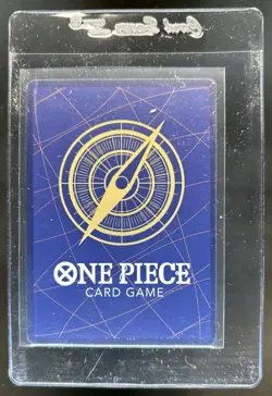 2026 One Piece Seven Dracule Mihawk Secret Rare Manga Alt Art #OP14-119 - Image 2