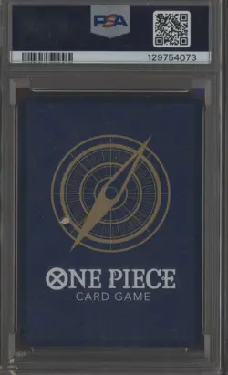 2024 One Piece OP09 EN Shanks Wanted Alternate Art #004 Shanks PSA 10 GEM MINT - Image 2