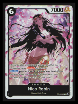 Nico Robin OP12-087 One Piece Legacy of the Master Super Rare Near Mint - Image 1