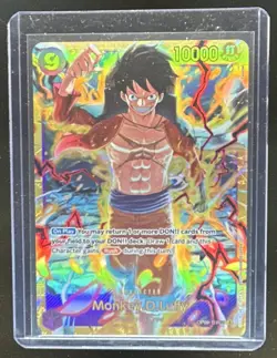 2024 One Piece Emperors in the New World Monkey.D.Luffy Secret Rare #OP09-119 - Image 1