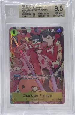 Charlotte Flampe Alt Art EB01-056 EB: Memorial Collection One Piece Beckett 9.5 - Image 1