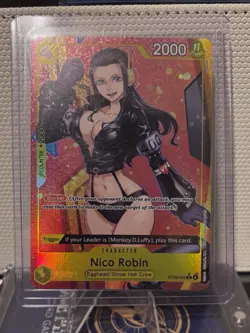Bandai One Piece CCG Nico Robin ST29-009 Egghead Character Foil 2000 Power - Image 1