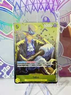 Sabo P-073 One Piece Tin Pack Set Vol. 2 Promo Sealed ENG Near Mint - Image 1