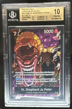 2025 One Piece Carrying on Will St. Shepherd Ju Peter Alt Art #OP13-084 BGS 10 - Image 1
