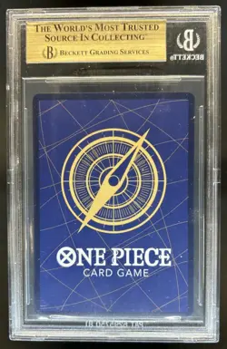 2022 One Piece Roronoa Zoro Alt Art Error Wave 1 Holo Color Wheel OP01 BGS 9.5 - Image 2