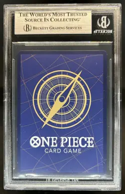 2025 One Piece Carrying On His Will Monkey D Luffy Manga Alt Art #OP13-118 BGS 9 - Image 2