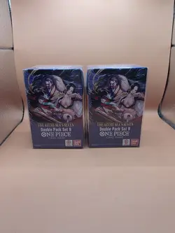 One Piece TCG: Double Pack Set 9 The Azure Sea's Seven - Lot Of 2 - Image 1