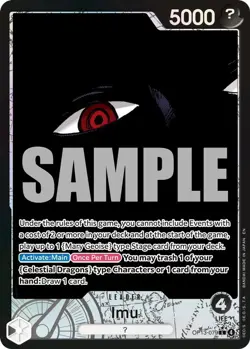 Imu (Alternate Art) OP13-079 Leader Carrying On His Will Foil-One Piece English - Image 2