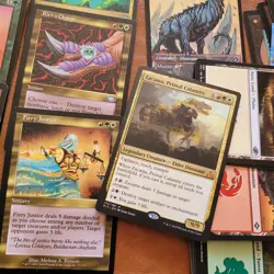 Zacama Mythic Rare Rivals OG ***DINOSAURS*** Tribal COMMANDER DECK MTG 100 Cards - Image 1