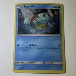 Pokemon Squirtle Promo 033/214 Blister Exclusives Holo 60 HP English Card - Image 1