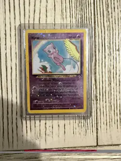 Pokemon Mew TCG 1/18 Southern Islands Reverse Holo And 2x Mew WC Cards - Image 2