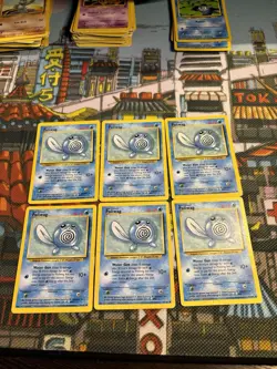 Poliwag 59/102 Base Set Pokemon Card (x6) - Common - Set Of 6 🔥💎 - Image 2