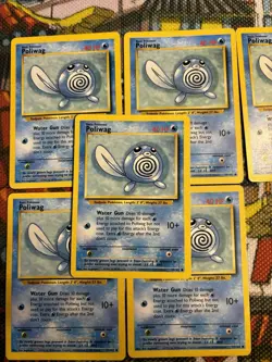 Poliwag 59/102 Base Set Pokemon Card (x6) - Common - Set Of 6 🔥💎 - Image 3