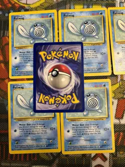 Poliwag 59/102 Base Set Pokemon Card (x6) - Common - Set Of 6 🔥💎 - Image 4