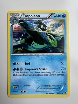 Empoleon #35/113 Legendary Treasures Pokemon Rare Card - Image 1