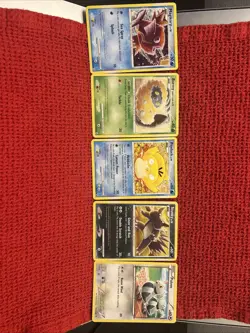 Tomokazu Komiya Pokemon Card Lot Vintage (5) - NM-MP Old Collection Bundle Set - Image 1