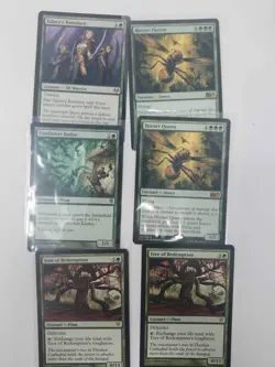 Lot of 6 [B] MTG Cards: Green Cards. Rare or Higher. Near Mint - Lightly Played - Image 1