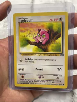 Pokemon TCG - Jigglypuff 54/64 - Common Unlimited - Jungle Unlimited NM Vtg Card - Image 2