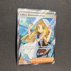 Lillie's Determination 169/132 Mega Evolution Holo -Pokemon Card Mint - Image 2