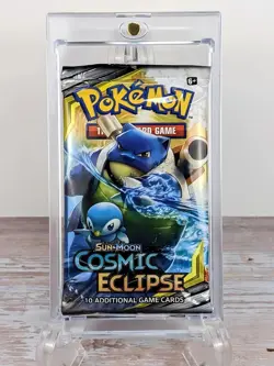🔥🔥Pokemon MTG TCG （4PCS ） Booster Pack Magnetic Holder Protector Display Case - Image 5