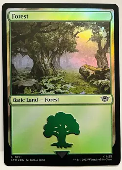 Forest (0271) - Universes Beyond:LOTR-Tales Of Middle-earth-FOIL-NM - Image 1