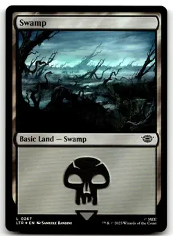 MTG Swamp (0267) FOIL L Universes Beyond: The Lord of the Rings: Tales of Middle - Image 1