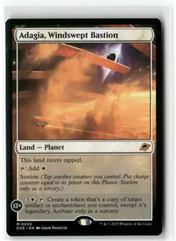 Adagia, Windswept Bastion Edge of Eternities MTG NM - Image 1