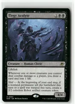 Elegy Acolyte Edge of Eternities MTG NM - Image 1