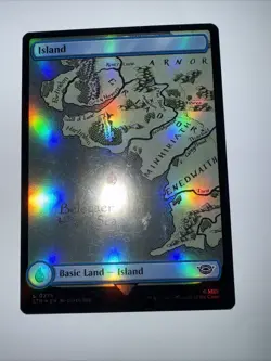 Magic Island Map Foil 0275 LTR Lord of the Rings - Image 1