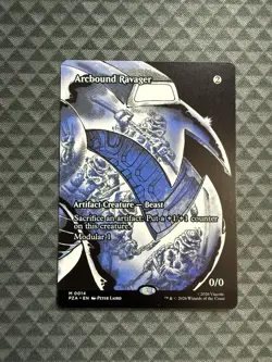 MTG Arcbound Ravager #0014 Borderless Mythic TMNT Source Material (PZA) - Image 1