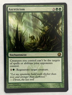 Asceticism - NM Miscut - Scars of Mirrodin - MTG - Image 1