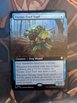 Twenty-Toed Toad (Extended Art) Commander: Bloomburrow Regular 51 - Image 1