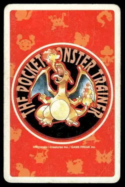 Vileplume King of Diamonds Charizard Poker Deck Pokemon Japanese ~ HP - Image 2