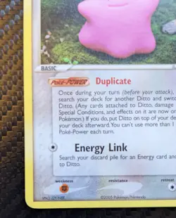 Ditto 35/113 Delta Species Regular LP Pokemon TCG Vintage 2005 - Image 5