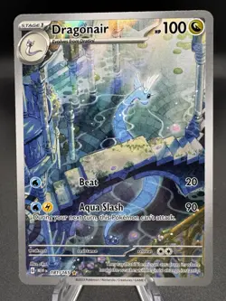 Pokemon TCG Dragonair 181/165 Scarlet & Violet Illustration Rare NM - Image 1