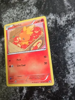 POKEMON Tcg TORCHIC RC5/RC25 LEGENDARY TREASURES RADIANT COLLECTION - Image 3