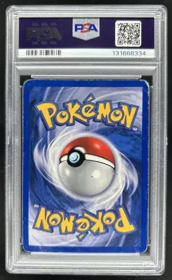 2000 Pokemon Team Rocket Dark Alakazam Holo #1/82 PSA 1 - Image 2