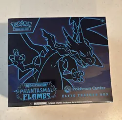 Phantasmal Flames Pokemon Center Elite Trainer Box ETB - New/Factory Sealed - Image 1