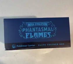 Phantasmal Flames Pokemon Center Elite Trainer Box ETB - New/Factory Sealed - Image 3